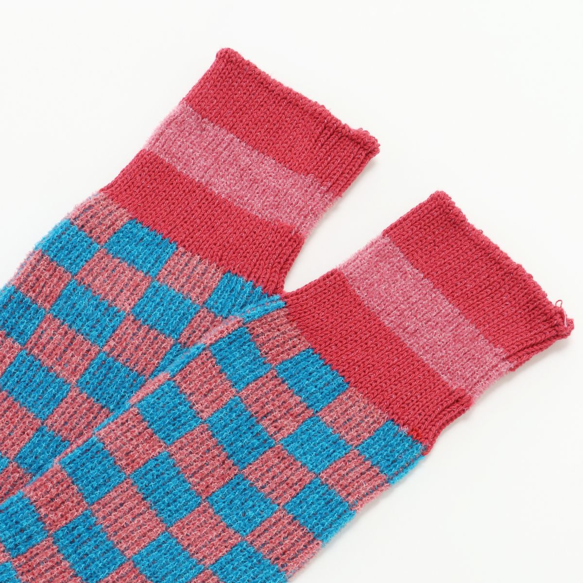 HOiSUM Ichimatsu Socks - Pink