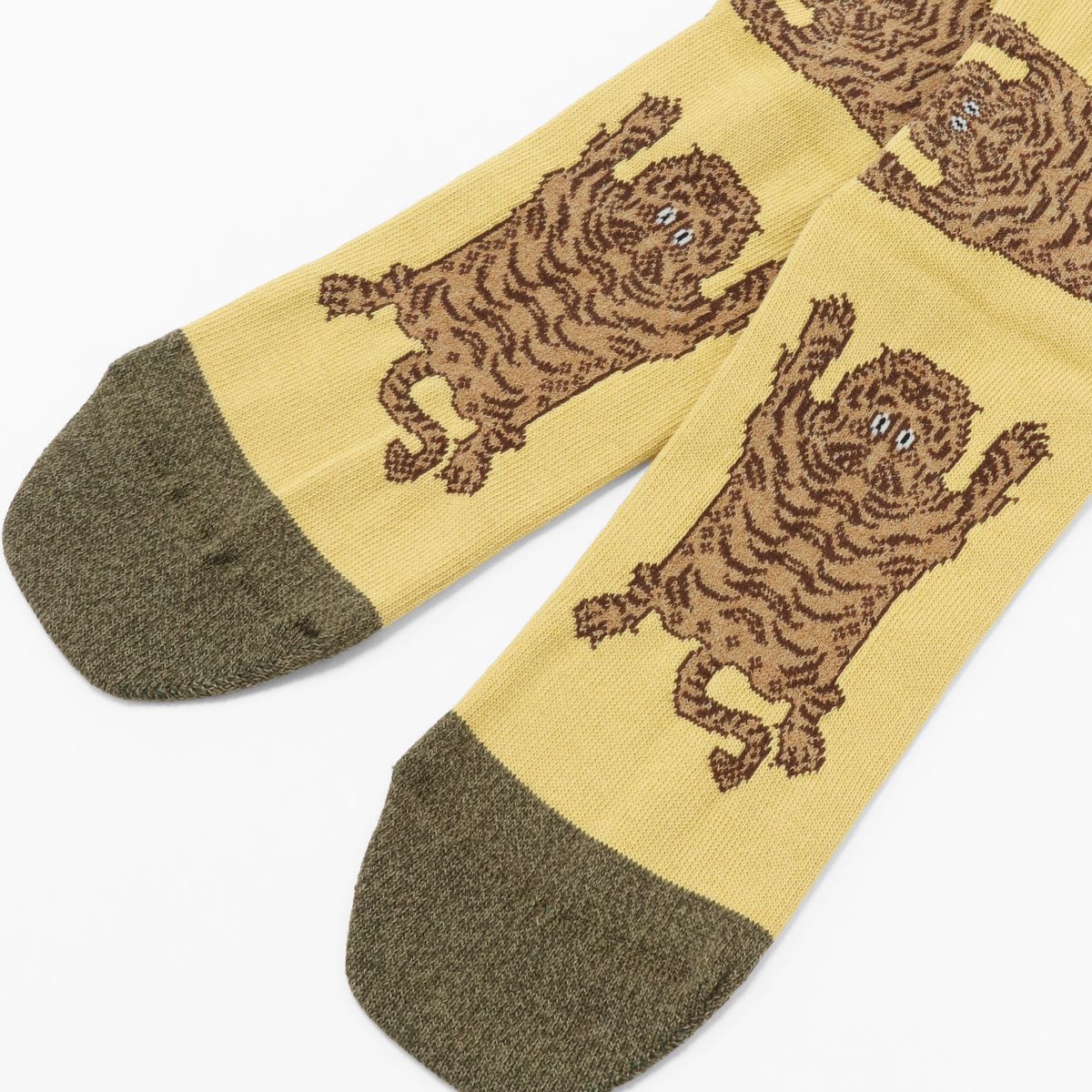 HOiSUM New Shin Tiger Socks - Yellow