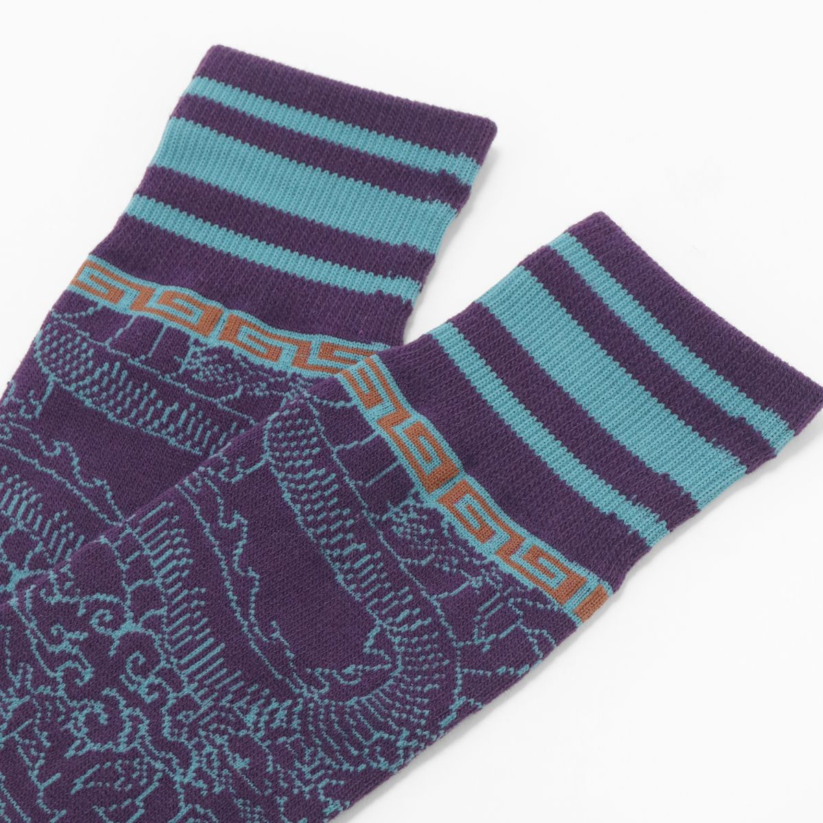 HOiSUM Dragon Socks - Purple