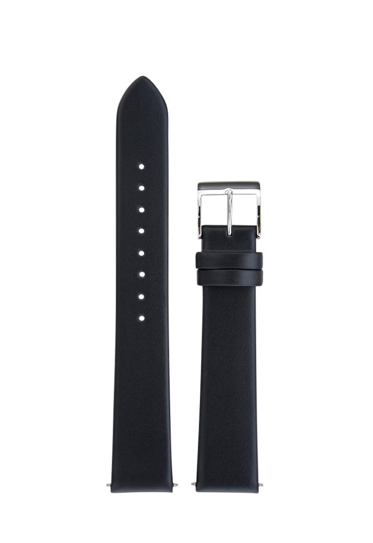 Junghans Cowhide Strap Black XS, 17mm 420506381