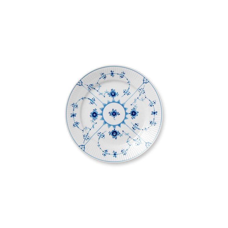 Royal Copenhagen Blue Fluted Plain Salad Plate 8.75"