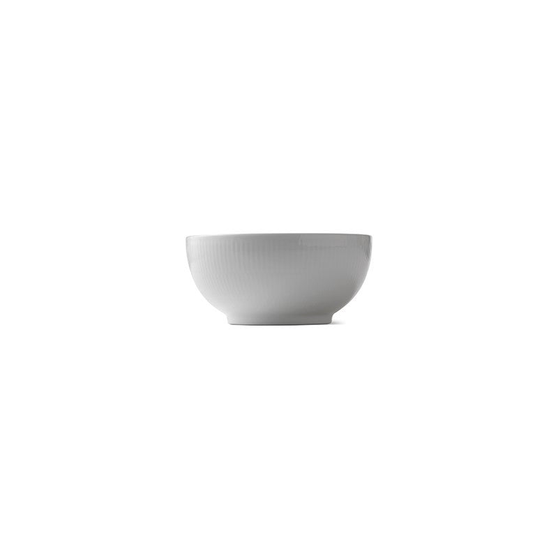 Royal Copenhagen White Fluted Bowl 7 in, 1 qt