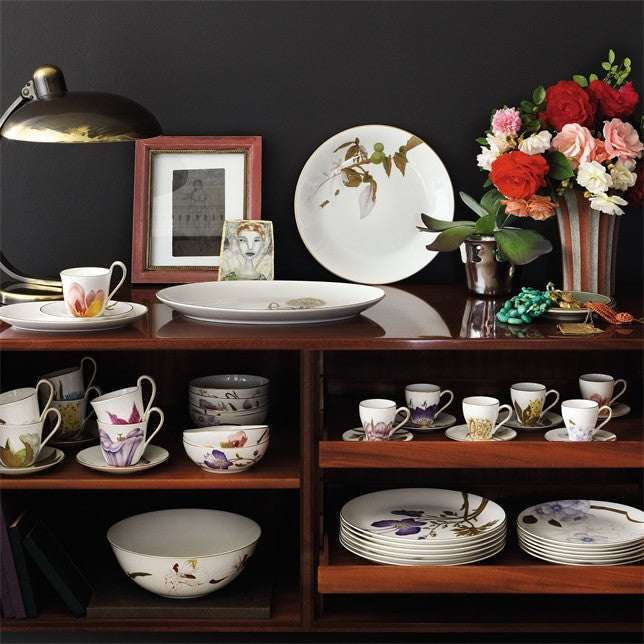 Royal Copenhagen Flora Plate 27cm 10.63" Pansy