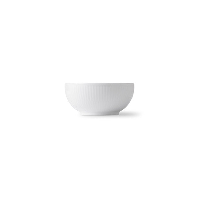 ROYAL COPENHAGEN WHITE FLUTED SMALL BOWL 8 OZ