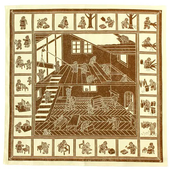 HOME BUILDING Handkerchief