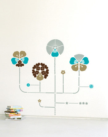 DOMESTIC WALL STICKER HYBRID GOLD design by ANTOINE + MANUEL