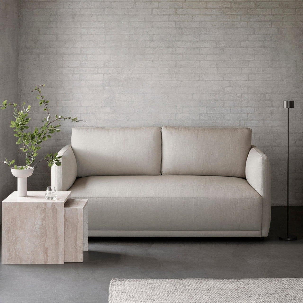 BLOMUS FAROL Mobile Rechargeable LED Floor Lamp Gunmetal