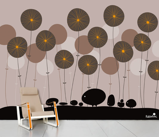 SCENIC WALLPAPER- TO THE WEST design by Rolito