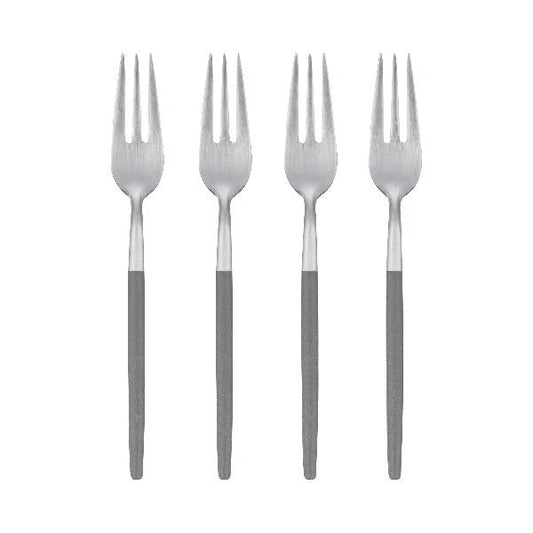 BLOMUS MAXIME CAKE FORKS (Set of 4) SHARKSKIN