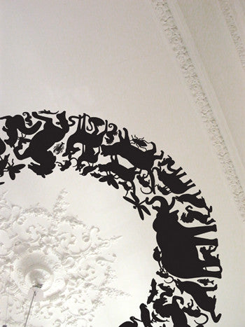 DOMESTIC WALL STICKER- PANTHEON CIRCLE design by STUDIO JOB