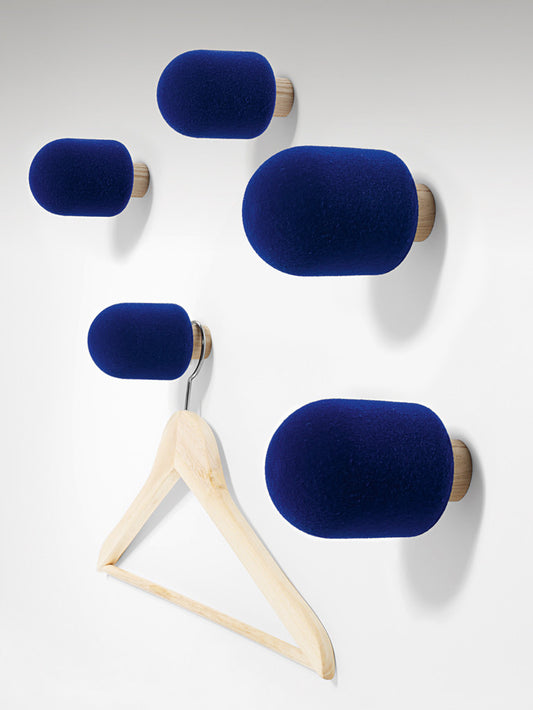 Micro Coat Hooks Blue (Set of 5) by Big-Game