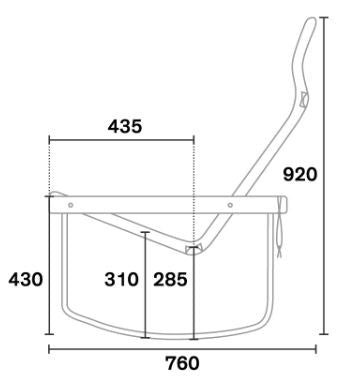 Nychair X Rocking Natural / White