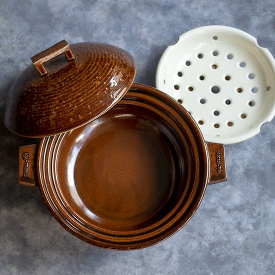 BISTRO MUSHI-NABE DONABE BROWN CK-32 (68 oz) by Iga Mono