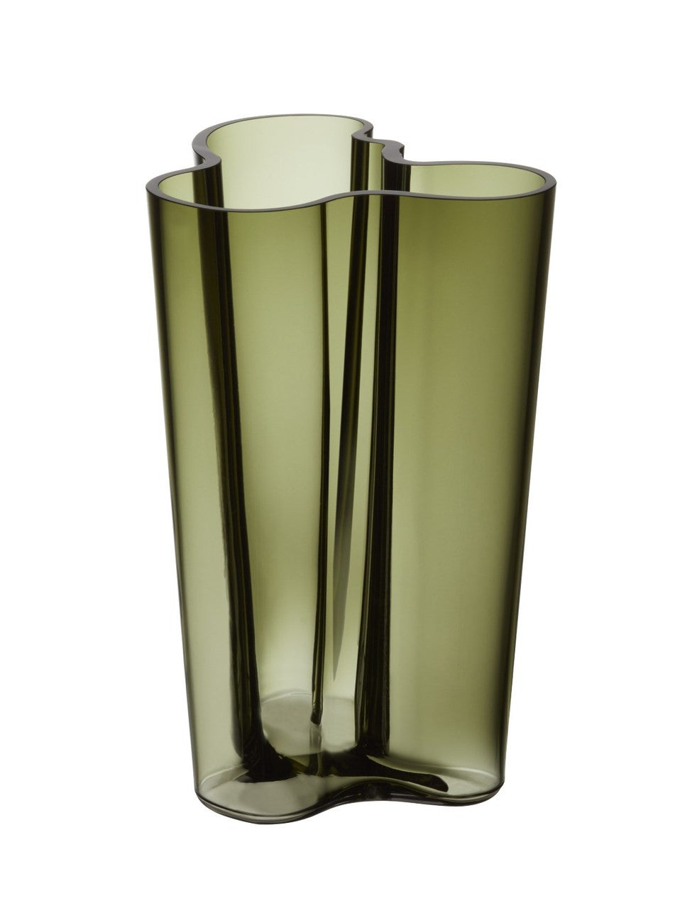 Iittala Aalto Finlandia Vase 251mm 10" MOSS GREEN