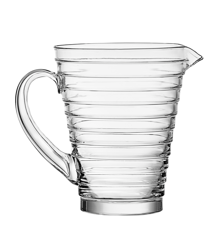 IITTALA AINO AALTO PITCHER 1.25 QT CLEAR