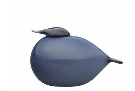 IITTALA GLASS BIRDS BY TOIKKA Kuulas Rain 5.5" x 3.5"