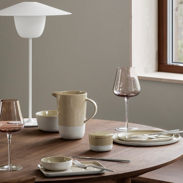 BLOMUS SABLO Snack Plate Large (Set of 4)