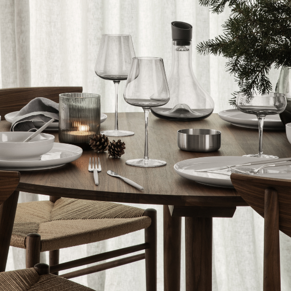 (Set of 4) Blomus BELO White Wine Glasses - 13.5 Ounce