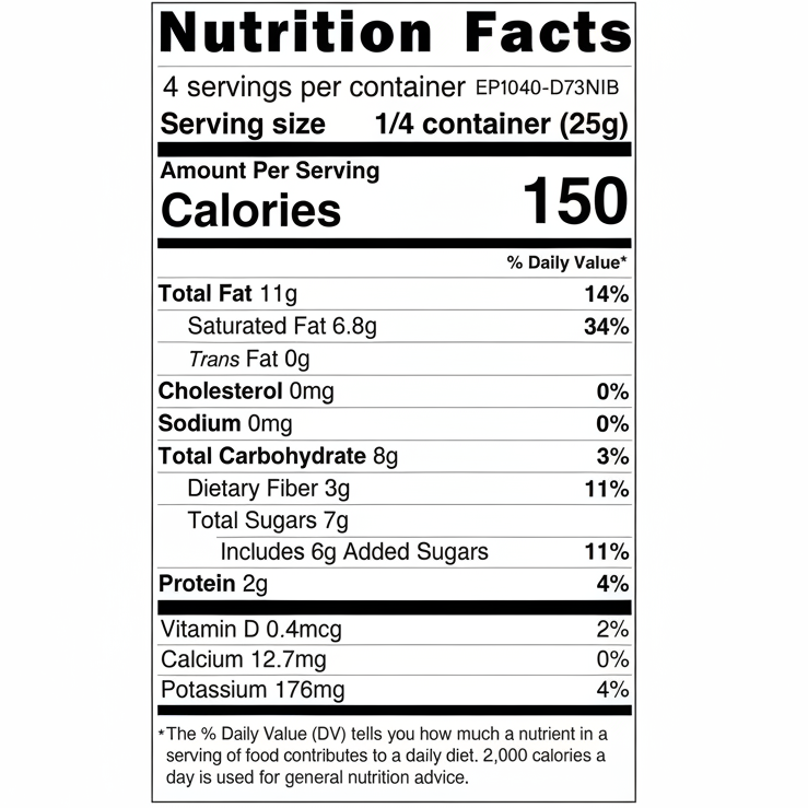 Meurisse - Chocolate Bar - Cacao Nibs - Dark Chocolate 73%