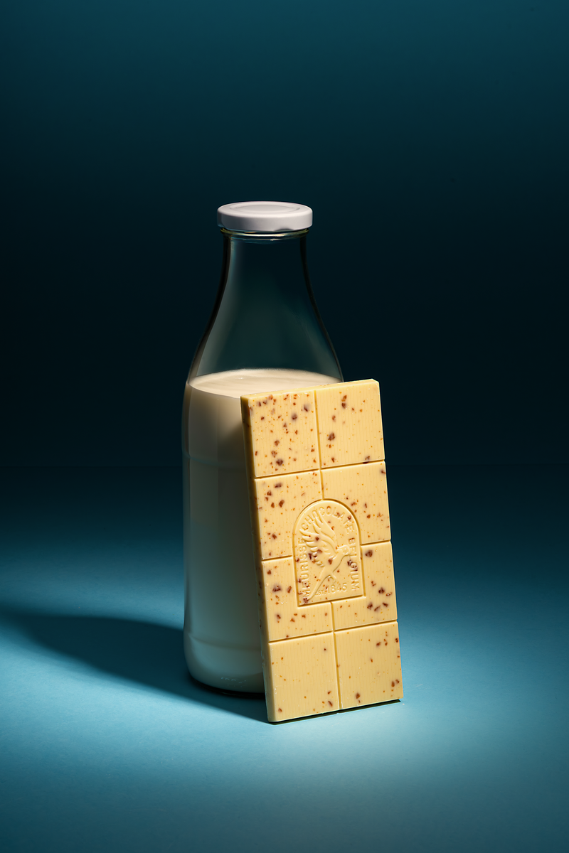 Meurisse - Chocolate Bar - Caramel & Puffed Quinoa - White Chocolate