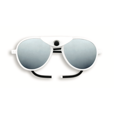 IZIPIZI Glacier Plus Sunglasses - Full White