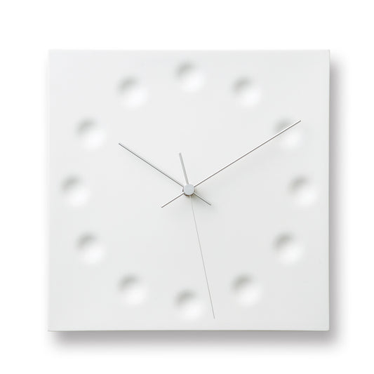 Drops Draw The Existence (Porcelain) Clock by Lemnos
