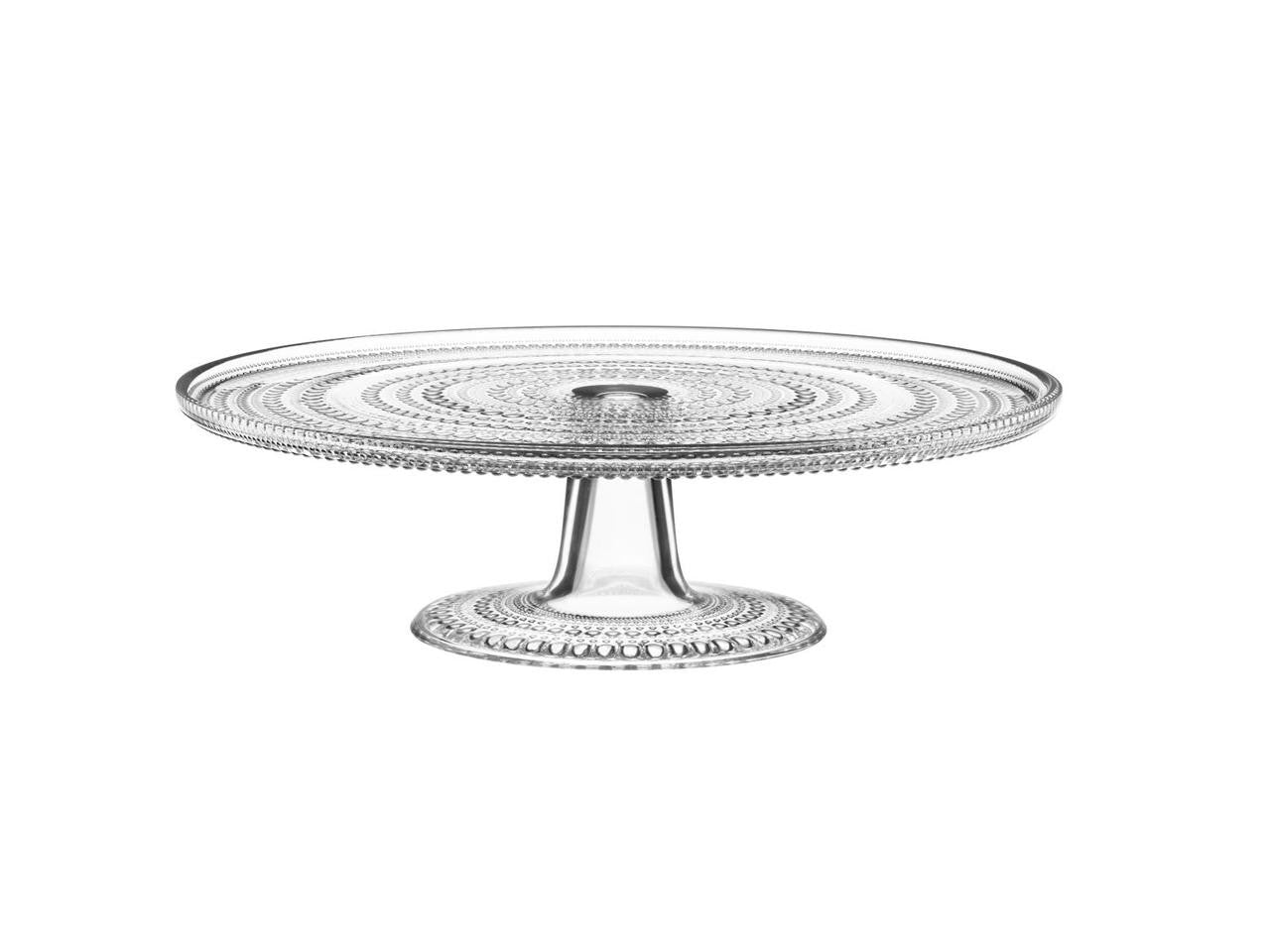 Iittala Kastehelmi Cake Stand 12.5" x 12.5" x 3.5"