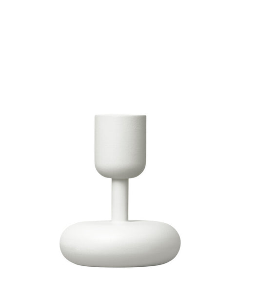 IITTALA NAPPULA CANDLEHOLDER 4.25" WHITE