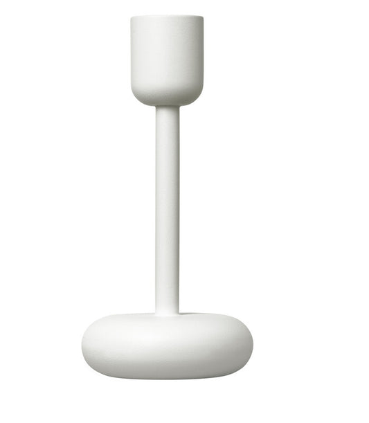 IITTALA NAPPULA CANDLEHOLDER 7.25" WHITE