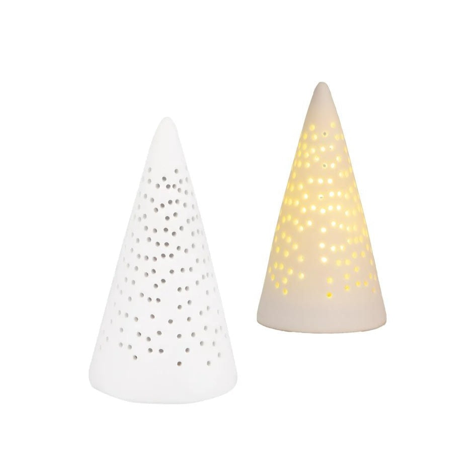 Räder Porcelain LED Mini Fir Tree Light