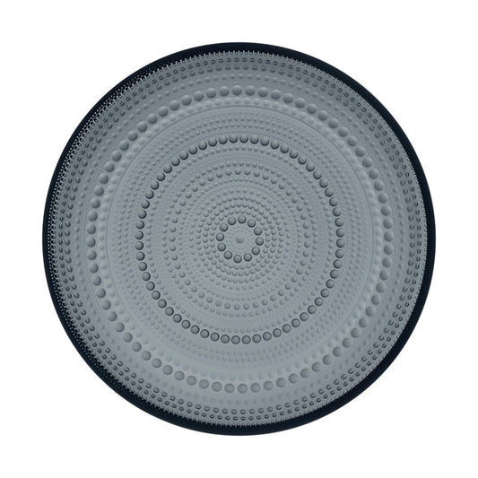 IITTALA KASTEHELMI MD PLATE (Set of 2) 9.75" DARK GREY