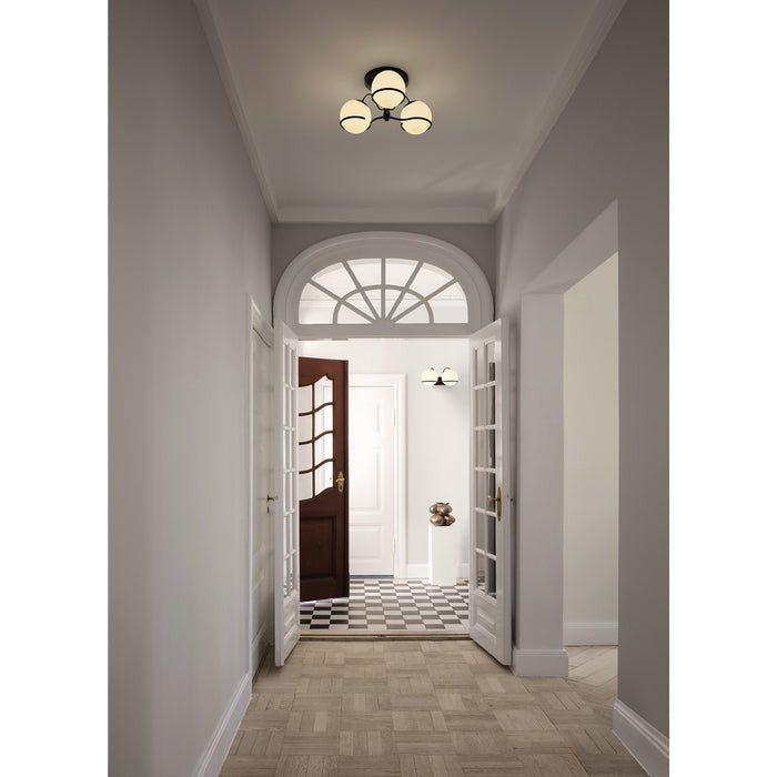 Model 2042 - 3 Opaline Spheres by Astep