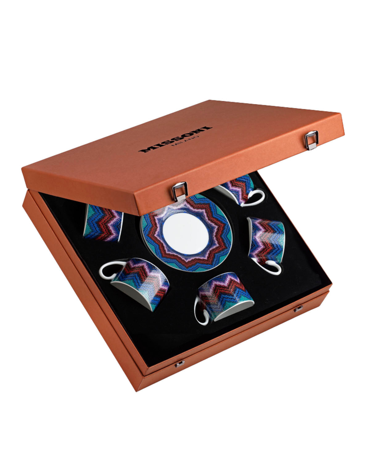 Missoni Home STARLIGHT Luxury box Set 6 Pcs. Tea Cup & Saucer