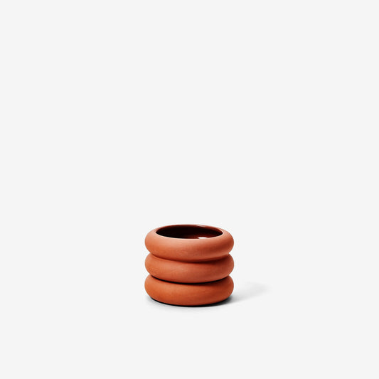 Stacking Planter Mini Short - Terracotta by Chen Chen and Kai Williams