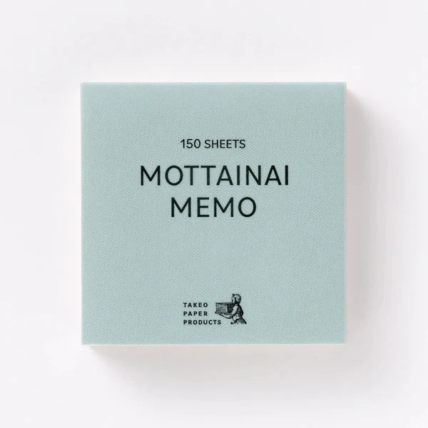 MOTTAINAI MEMO -16 by Takeo Paper