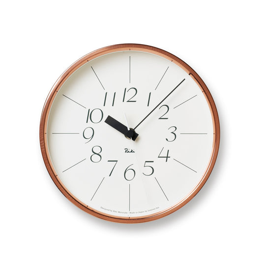 Riki Duono Copper Clock by Lemnos