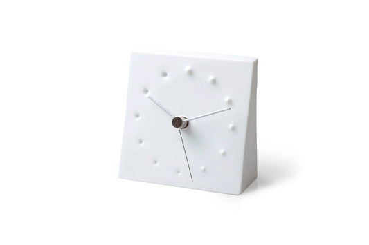 Fireworks Table (Porcelain) Clock by Lemnos