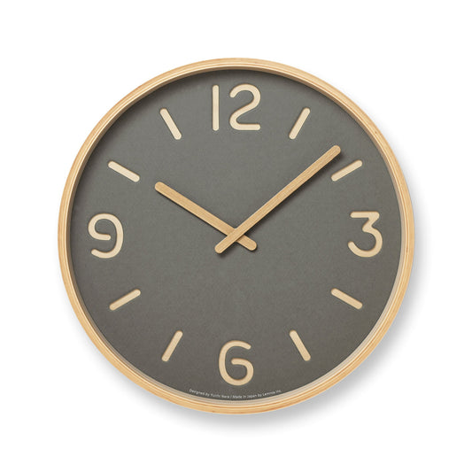 Thomson Paper GY Clock by Lemnos