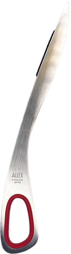 Allex Red Letter Opener Stainless Steel / Rubber