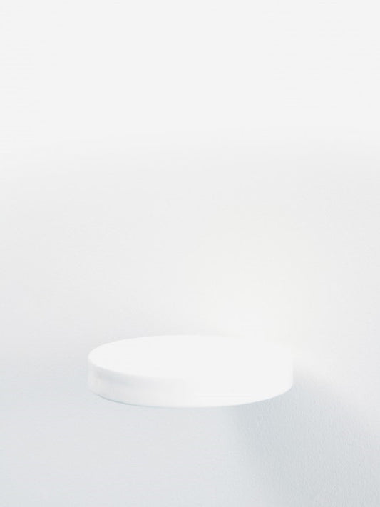 Balcon White Ceramic Little Shelf in Beech by Inga Sempe