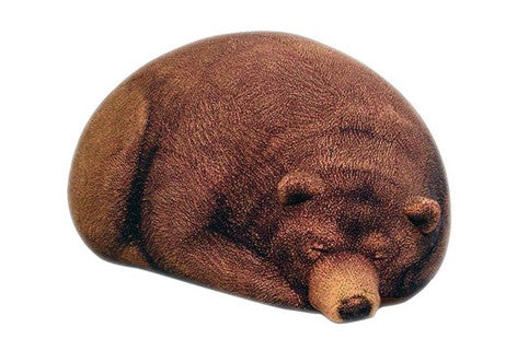 BIG SLEEPING GRIZZLY BEAR BEAN BAG