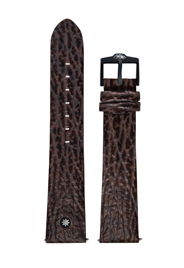 Junghans Cowhide Strap Brown, 21mm 420506883