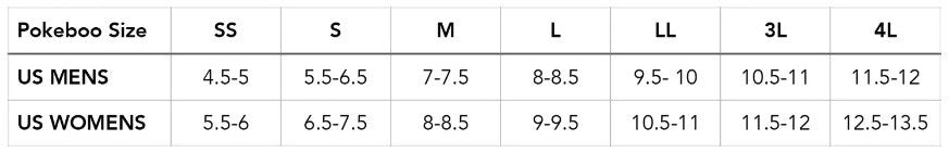 POKEBOO Packable Rubber Rain Boots - Black