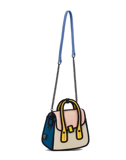 Shoulder Bag OWL Beige by JumpFromPaper