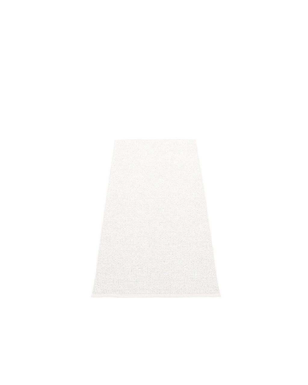 Pappelina Rug SVEA White Metallic