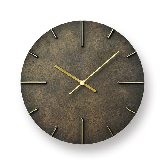 Quaint (Cast Brass) BK Clock by Lemnos