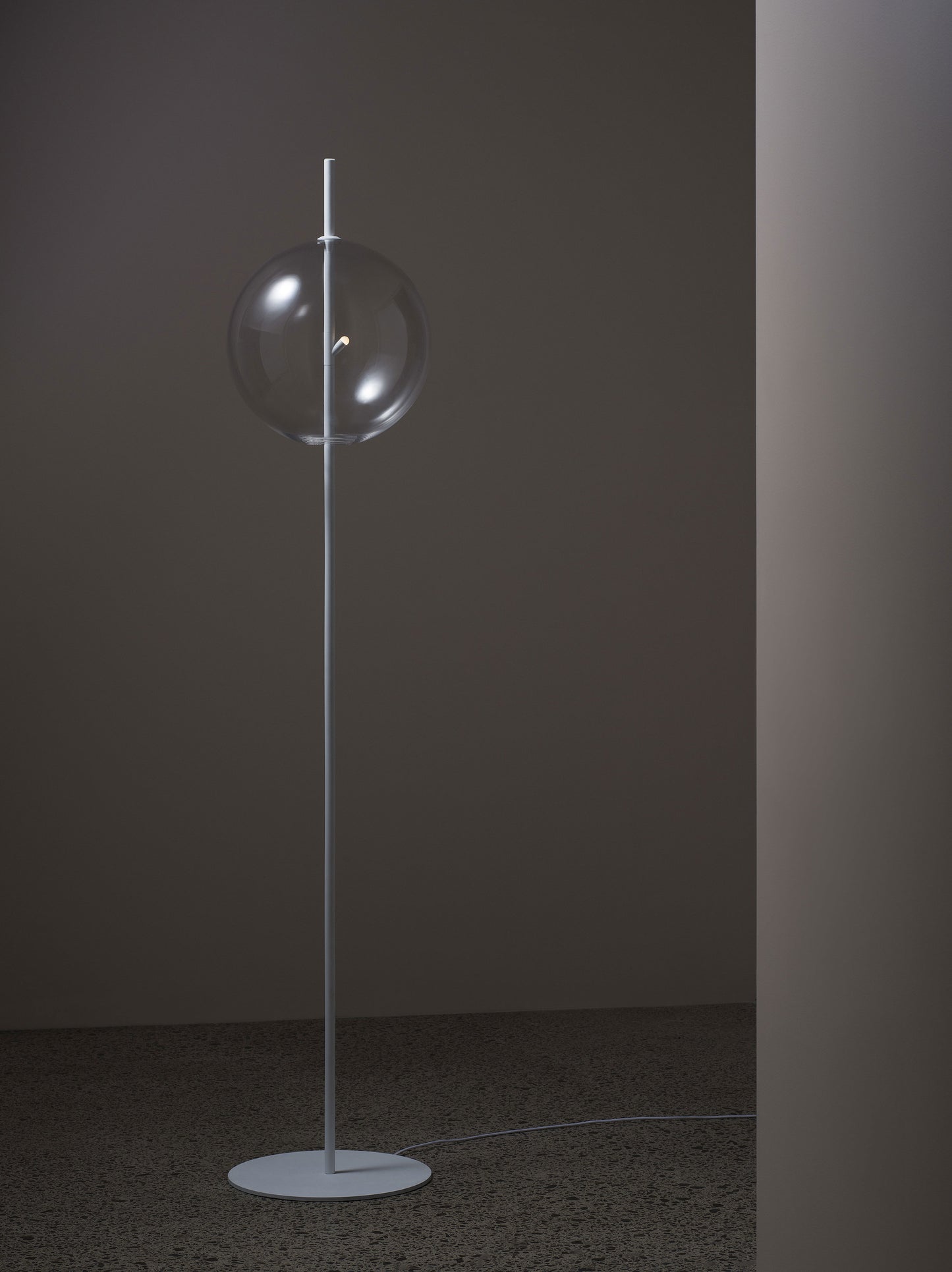 Città Point Floor Lamp White