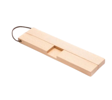 WOOD CROSS TRIVET 8. ¼ in