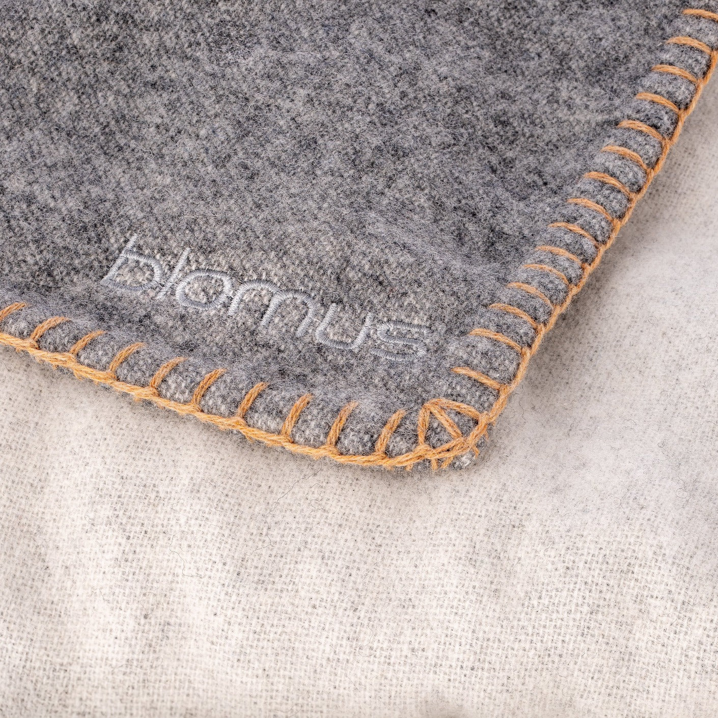 BLOMUS AHWI Two-Tone Wool Throw