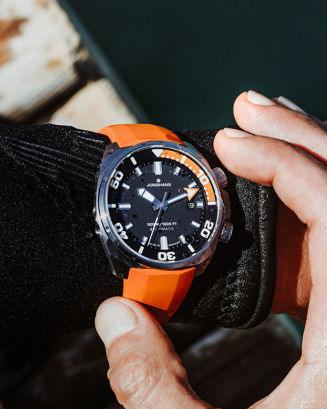Aquaris Diver Watch 27/4668.44 by Junghans